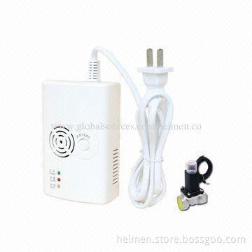 110/220V AC Standalone Natural Gas Detector with Driving Solenoid Valve Function and Relay Output